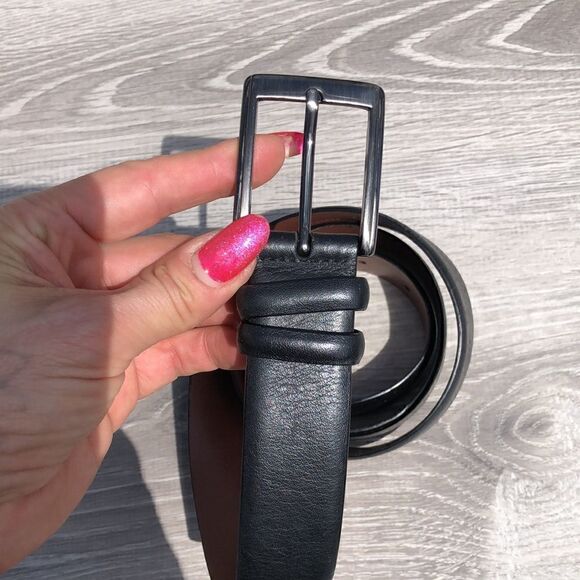 Perry Ellis Portfolio full grain cowhide belt - Picture 2 of 6